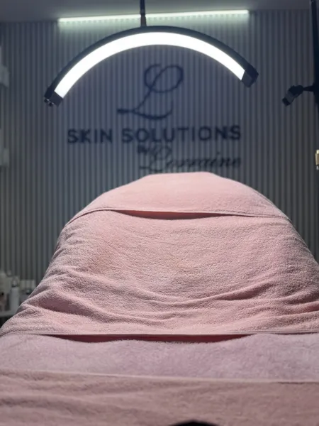 L Skin Solutions by Lorraine treatment room at the Runaway Bay studio, Gold Coast